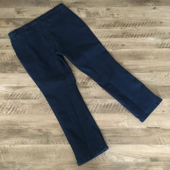 Northern Reflections Dark Blue Essential Slim Ankle Jeans - Picture 3 of 10